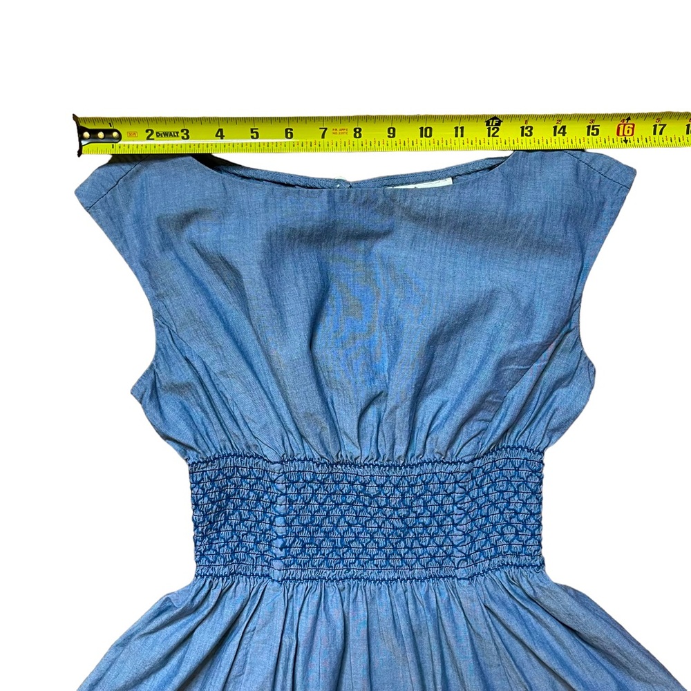 Kate Spade New York Blaire Chambray Dress Size 0 (2-4) - Picture 11 of 15